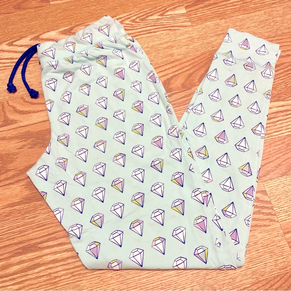 Jasmine & Ginger Pajama Pants with Wedding Diamonds XS